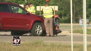 Man in critical condition following crash