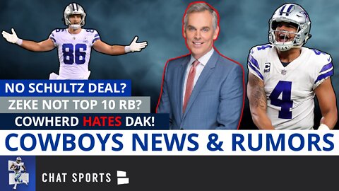 Colin Cowherd HATES DAK Prescott + Dalton Schultz Contract Update | Cowboys News & Rumors