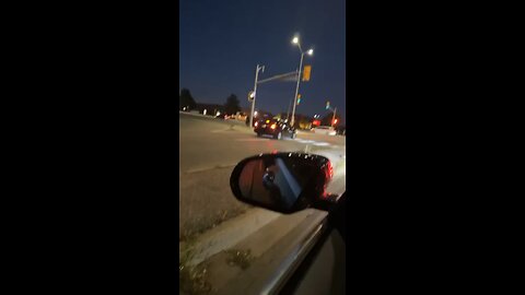 Driver Going Wrong Way In Malton Ontario