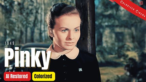 A Tale of Race & Relationships: 'Pinky' 1949 | Colorized Heartfelt Drama | Jeanne Crain | Subtitles