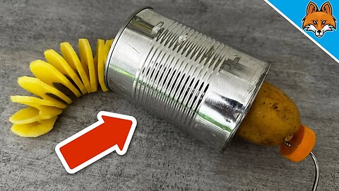 How to build an Magic Spiral Potato Cutter💥(Ingenious Trick)🤯