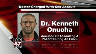 East Lansing doctor charged with sexually assaulting a patient