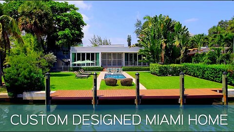 Explore a tranquil waterfront sanctuary in Miami's Upper East Side