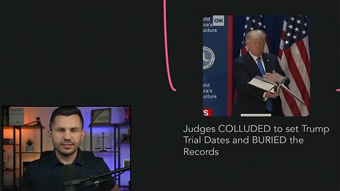 Robert Gouveia Judges COLLUDED to set Trump Trial Dates and BURIED the Records