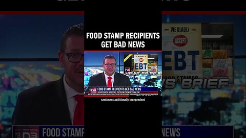 Food Stamp Recipients Get Bad News