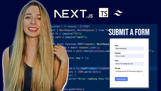 Portfolio 2: How to Make a Contact Form in Next.js 13 & TS!