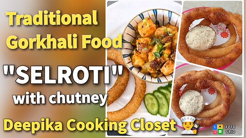 Traditional Nepali cuisine* SELROTI*.. yummy food recepie for festivals.