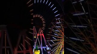 Amusement Park Ferris Wheel Ride