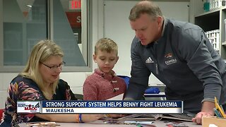 'We have the people that can back us up:' Strong support system helps Benny fight Leukemia