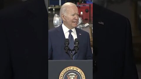 BIDEN: “Let me start off with TWO words: Made in America” #shorts