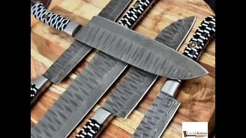 Best Damascus Steel Knives Set in Georgia #shorts #knives #knife #georiga