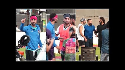 Ranbir Kapoor, Arjun Kapoor, Ibrahim Ali Khan & Others Come Together For A Friendly Football Match