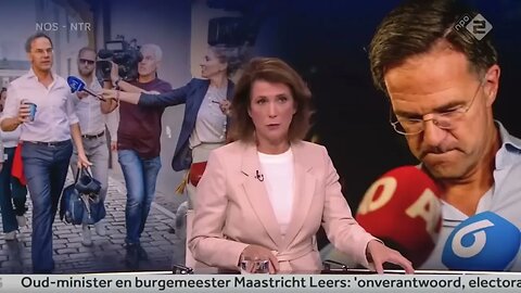 Nieuwsuur met Geert Wilders over het val van het kabinet