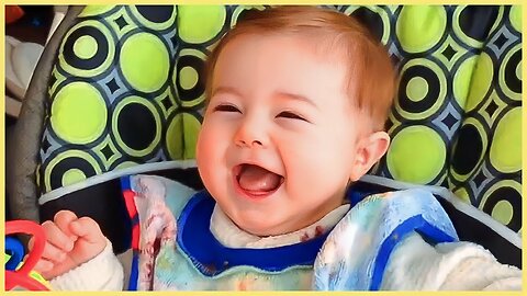 Cute And Funny Baby Laughing Hysterically Compilation __ 5-Minute Fails