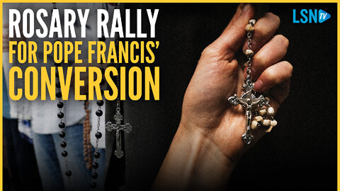 John-Henry Westen speaks at rosary rally in Quebec for conversion of Pope Francis