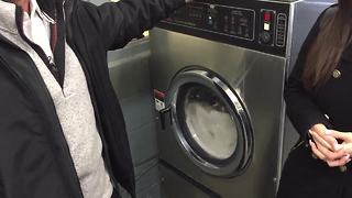 Woman raises funds for washing machines for KCFD
