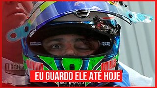 FELIPE MASSA EU GUARDO O CAPACETE CHEIO DE SANGUE ATÉ HOJE