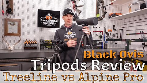Black Ovis Ultralight Tripod Comparison | Treeline vs Alpine Pro