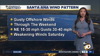 10News Pinpoint Weather with Meteorologist Angelica Campos