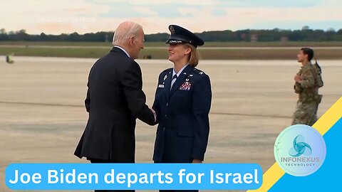 "Watch Again: Joe Biden's Departure for Israel Amid Gaza Hospital Airstrike"