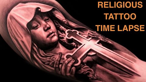 Religious Tattoo - Time Lapse