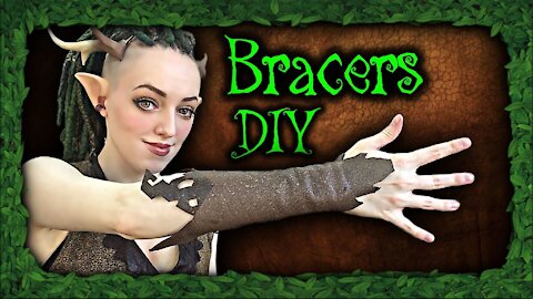 Leather Bracers DIY | Cosplay/Larp Crafty Tutorial