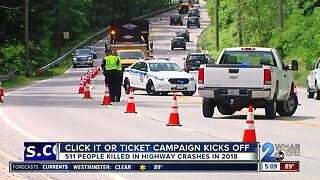 Seatbelt enforcement kicks off Maryland Click It or Ticket Campaign