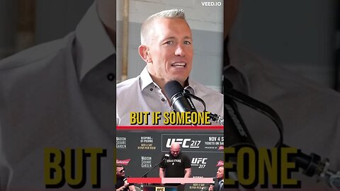 😡 GEORGES ST PIERRE DEFENDS CONOR MCGREGOR! #shorts