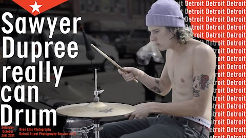 Sawyer Dupree LIVE Detroit Street Drummer - Saturday, October 2nd, 2021