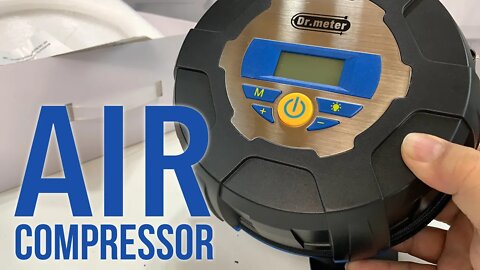 Dr. Meter Portable Digital 12V Tire Inflator Air Compressor Pump Review