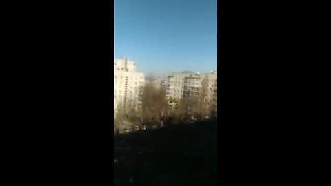 Terrifying Sounds of artillery heard in Kharkov.