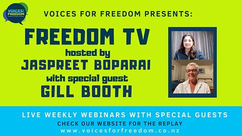 Freedom TV With Jaspreet Boparai: UN Agenda & Sustainable Development Goals With Gill Booth (Part 2)