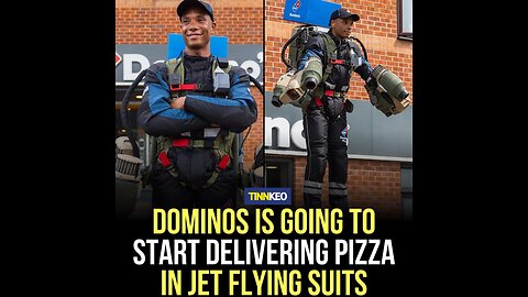 Get ready for a pizza delivery like never before! 🍕✈️