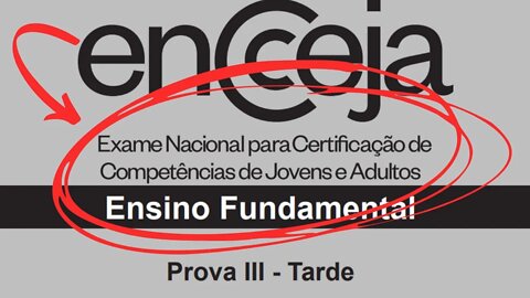 📘 [RESOLUÇÃO DA PROVA] - Língua Portuguesa - ENCCEJA 2017 - Ensino Fundamental