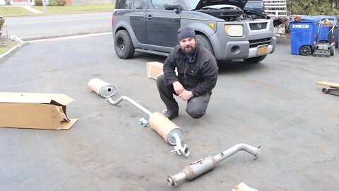 The Most Complete & Cheapest Exhaust System Honda Element with Catylic Converter Overview Review