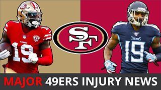 49ers SIGN Tajae Sharpe + MAJOR 49ers Injury News Ahead Of 49ers vs. Chargers | 49ers Rumors & News