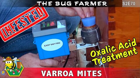 How To Treat for Varroa Mites. Treating Varroa mites with Johnos Easy Vap Pro Oxalic Acid Treatment