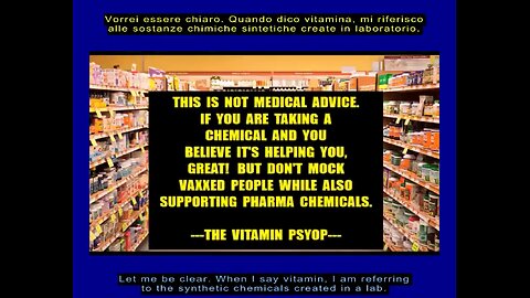 20240306 - The vitamin PsyOp or true history of vitamins and supplements-[ITA-ENG subs]