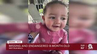 Police searching for missing, endangered 8-month-old baby in West Palm Beach