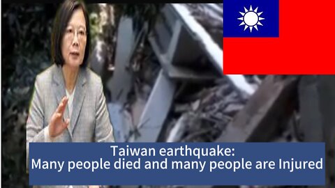 Taiwan Earthquake : Many people are injured