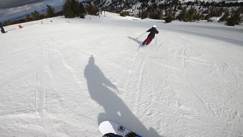 Bogus Basin Ski Resort ~ 3rd Time Out On The NS Board