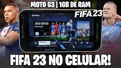 RODEI FIFA 23 EM UM MOTO G3 DE 1GB DE RAM! | FIFA 23 NO XCLOUD DO GAME PASS!