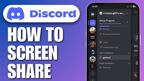 How To Share Screen On Discord Mobile