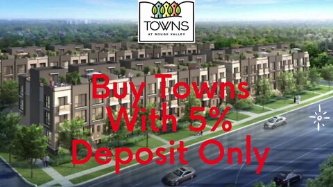 Rouge Towns In Rouge Valley Toronto - Buy A Townhome With 5% Deposit