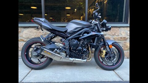 2015 Triumph 675 Street Triple R with Accessories