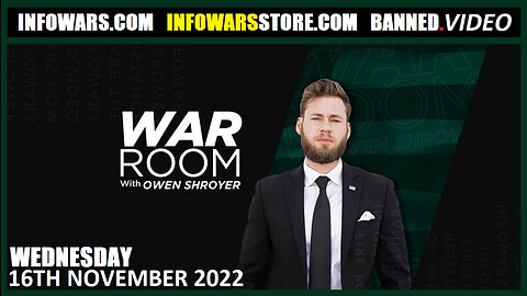 The War Room - MTG Calls For Audit Of Every Cent, Sent To Ukraine - Wednesday - 16/11/22