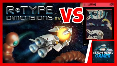 R-Type: TurboGrafx-16 Min) VS. Nintendo Switch