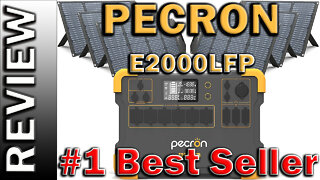 Pecron E2000LFP Solar Generator 2000W Portable Power Station Review