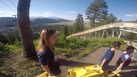 Mountain coaster Jackson Hole