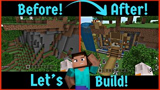 Minecraft: A hill built into a house!